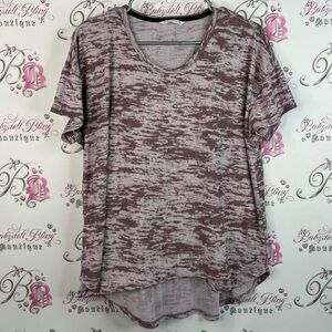 Shambhala tshirt tee heathered purple Stylish Mauve Short Sleeve Tee
